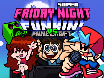 Super Friday Night Funkin Vs Minecraft